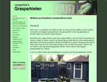 Tablet Screenshot of hobbygrasparkiet.nl